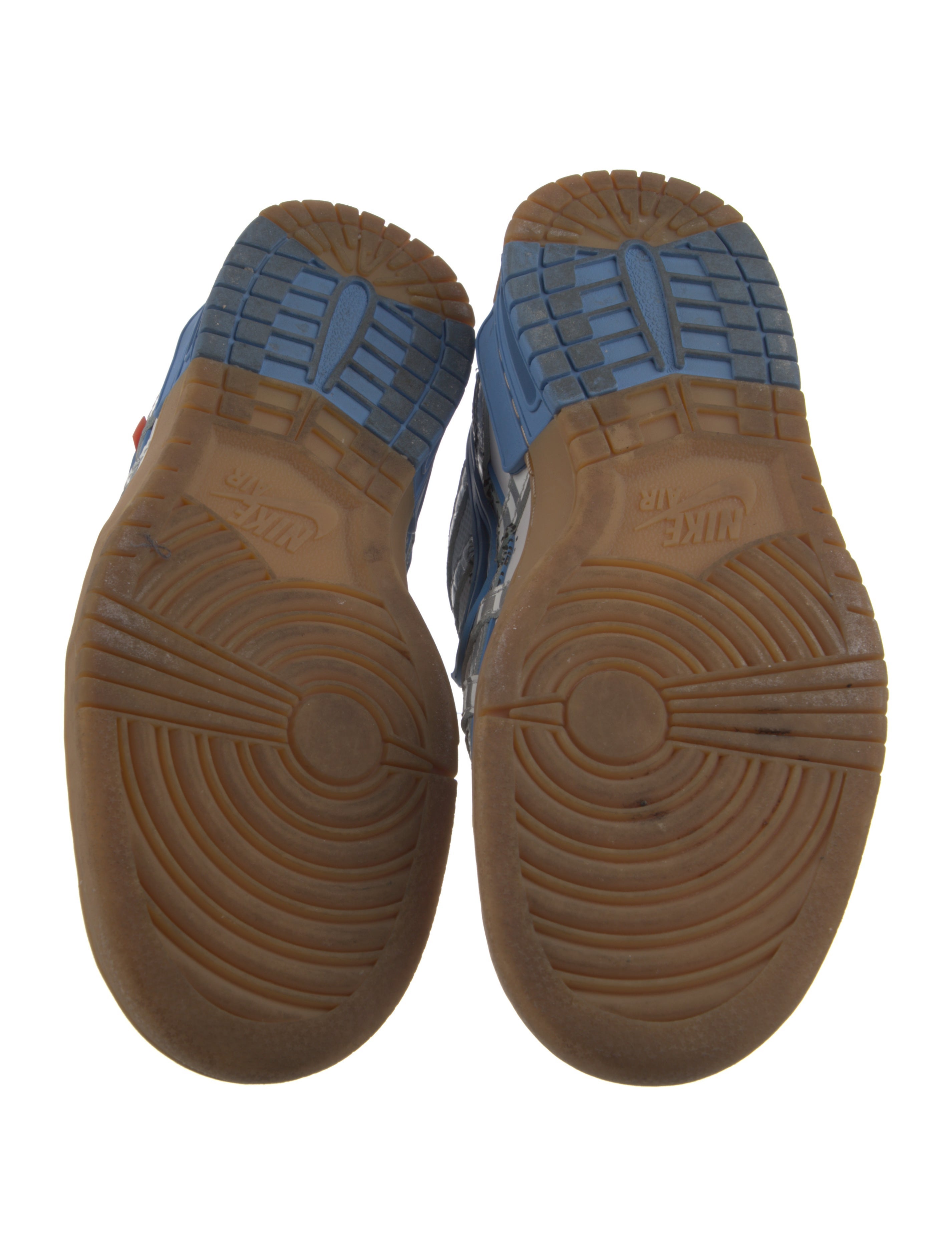 Off-White x Nike Air Rubber Dunk 'University Blue' Sneakers